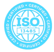 ISO 13485 Certified badge