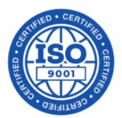 ISO 9001 Certified badge
